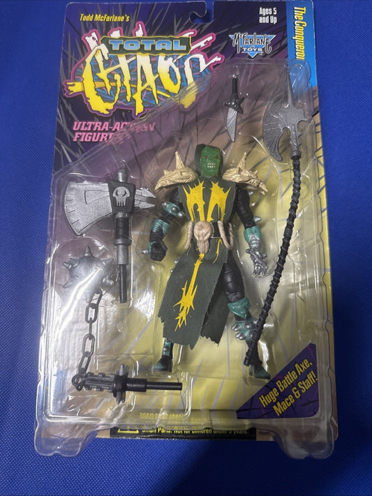 McFarlane Spawn Total Chaos Ultra Action Gore Pirate Harpoon Villain Figure 1996 - toyscardscomics