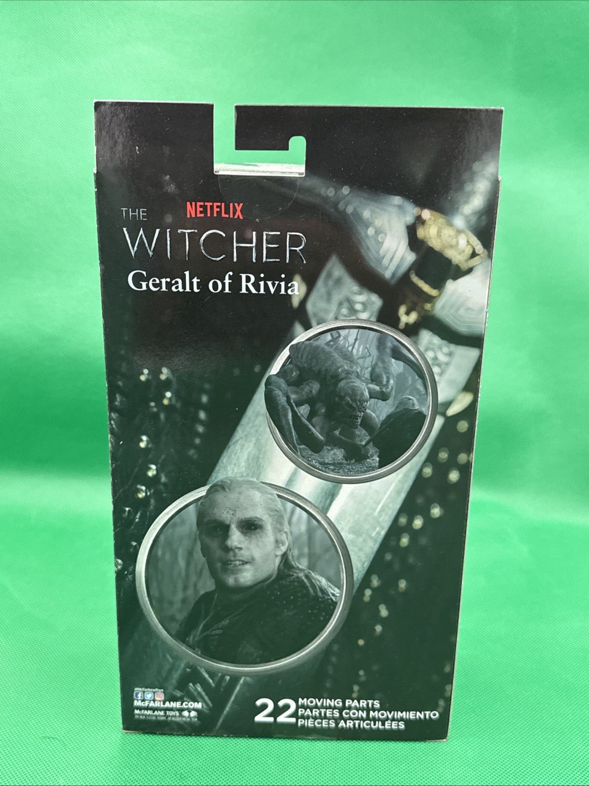 McFarlane TM13803 Witcher Netflix 7IN WV1 - GERALT of Rivia (KIKIMORA Battle) (Sea - toyscardscomics