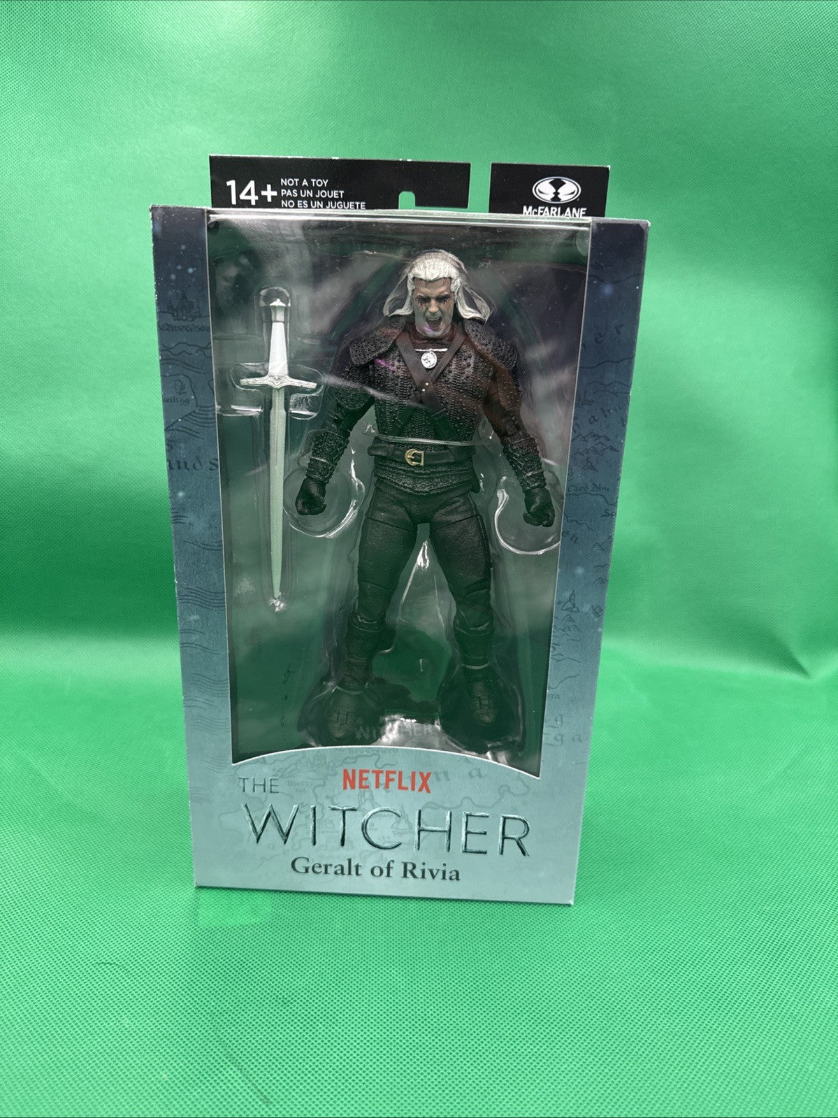 McFarlane TM13803 Witcher Netflix 7IN WV1 - GERALT of Rivia (KIKIMORA Battle) (Sea - toyscardscomics