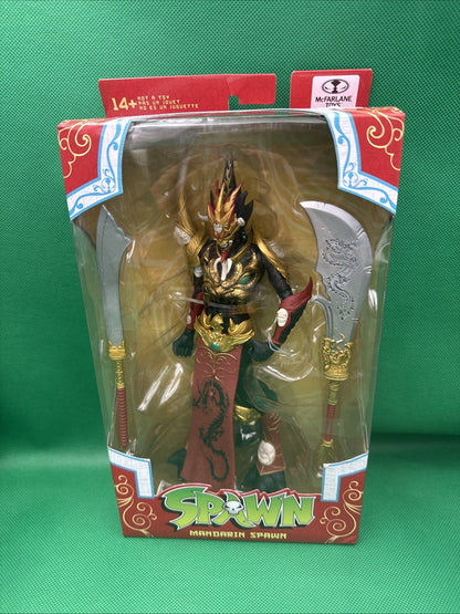 McFarlane Toys 195862 Mandarin Spawn Action Figure - Red - toyscardscomics