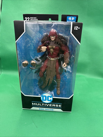 McFarlane Toys DC Comics Multiverse King Shazam! 7 inch Action Figure - toyscardscomics