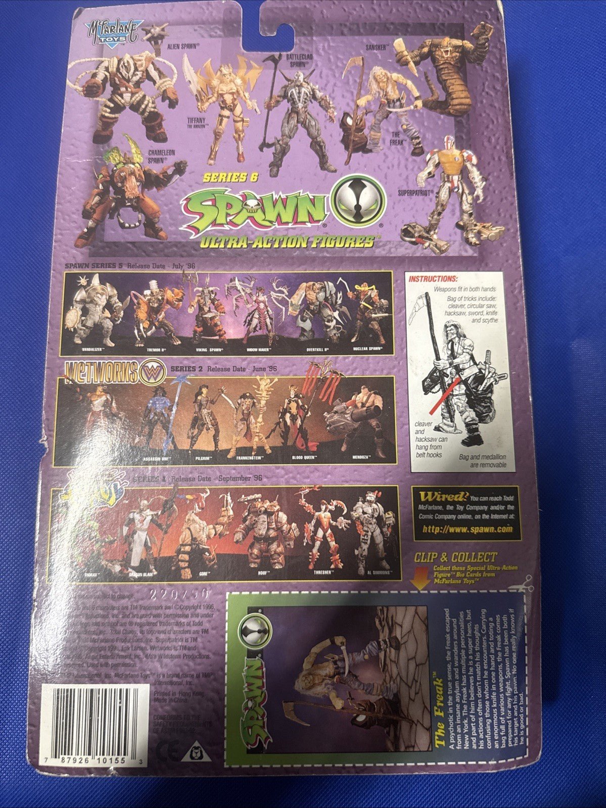 Mcfarlane Toys Spawn Series 6 The Freak A Nasty Bag of Trick Ultra Action Figure - toyscardscomics