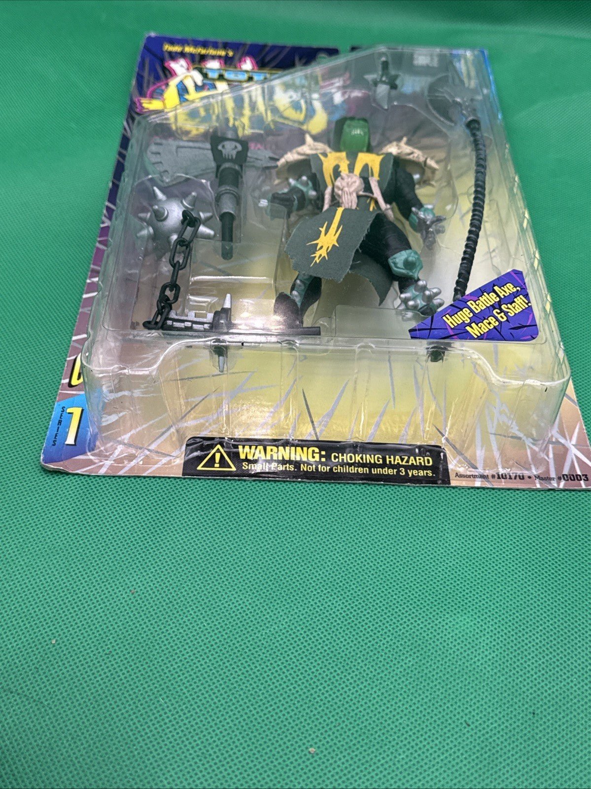 McFarlane Toys The Conqueror Total Chaos Series 1 Ultra - Action Figure Axe Mace - toyscardscomics