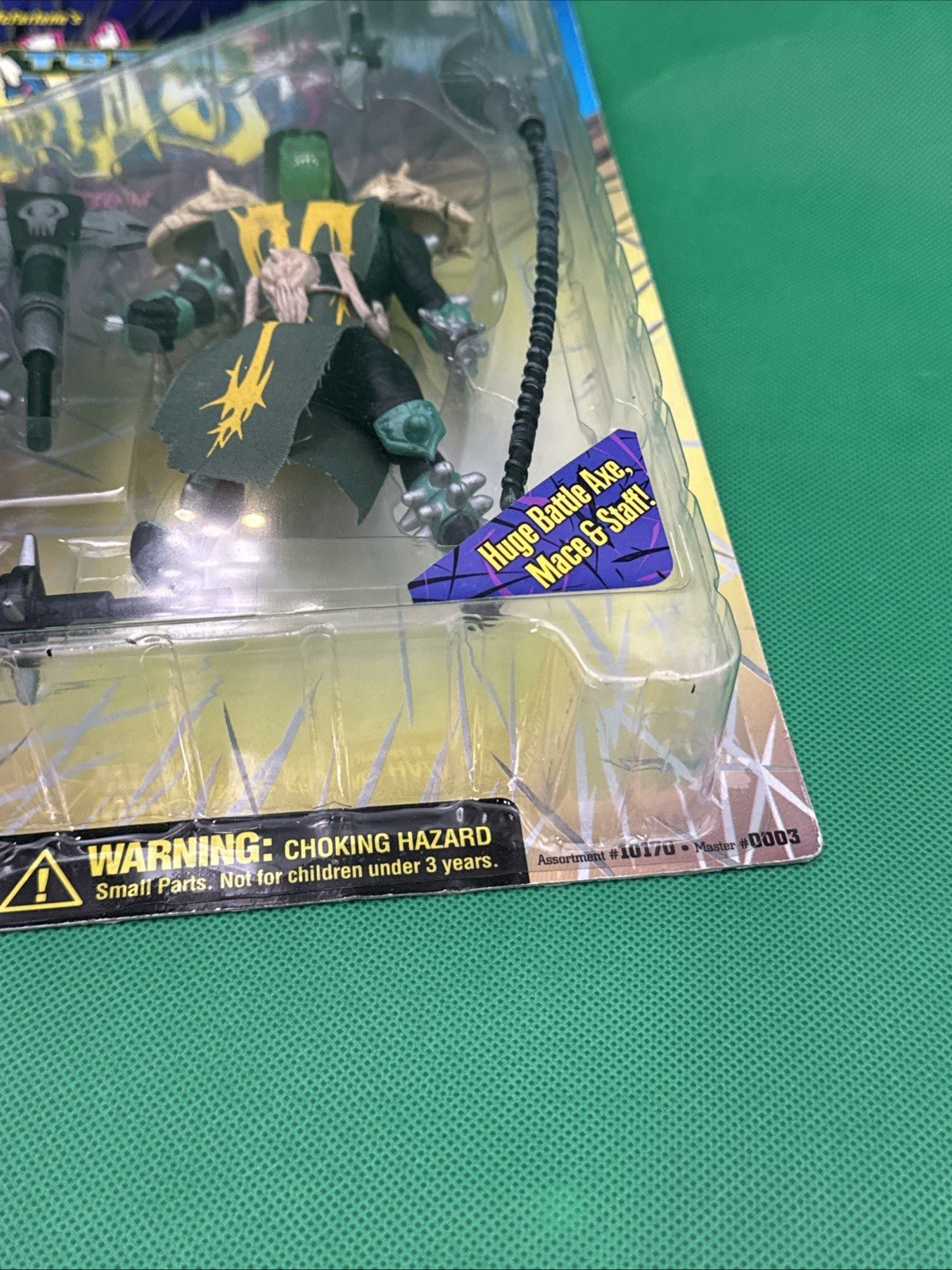 McFarlane Toys The Conqueror Total Chaos Series 1 Ultra - Action Figure Axe Mace - toyscardscomics