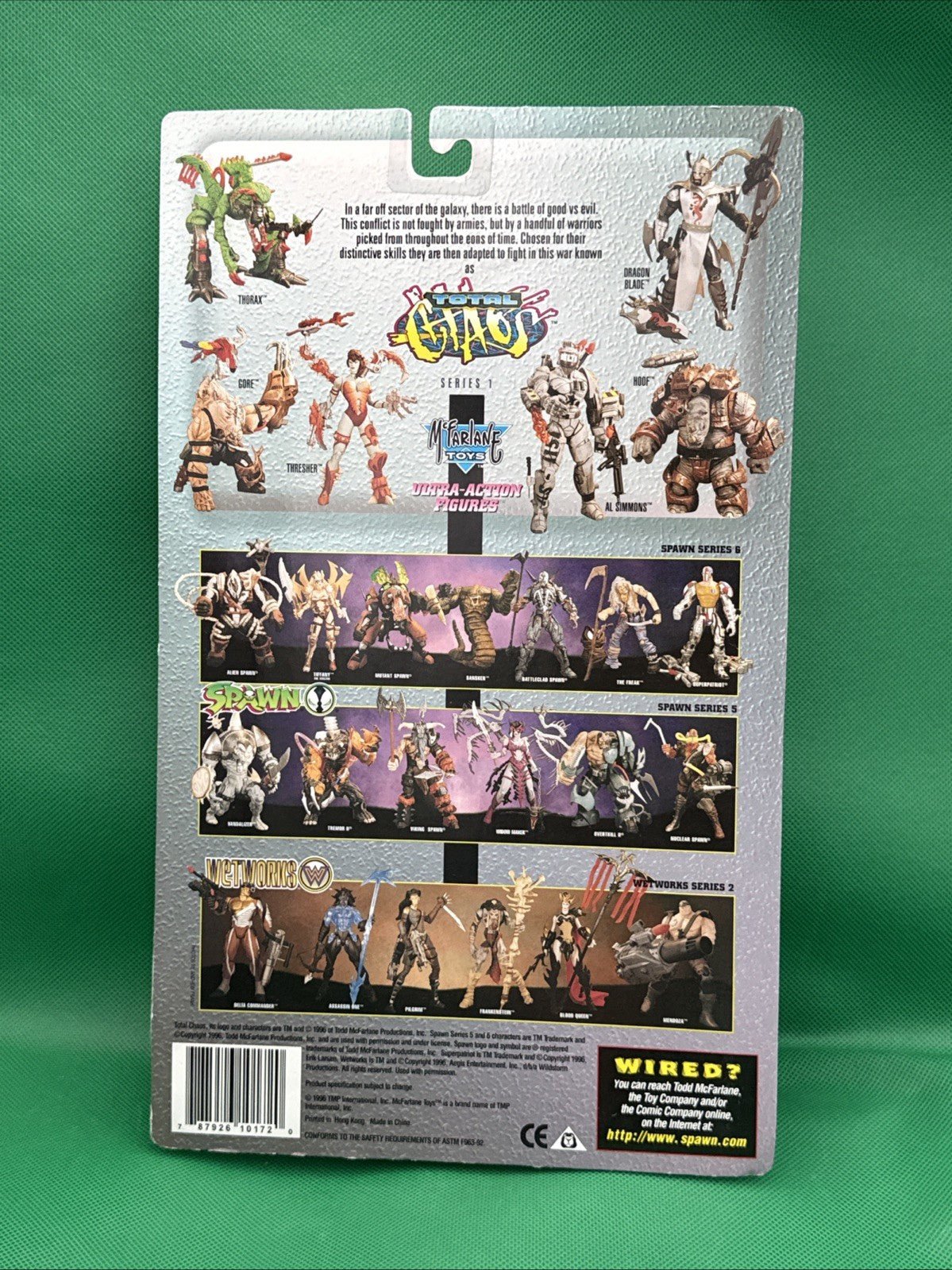 McFarlane Toys The Conqueror Total Chaos Series 1 Ultra - Action Figure Axe Mace - toyscardscomics
