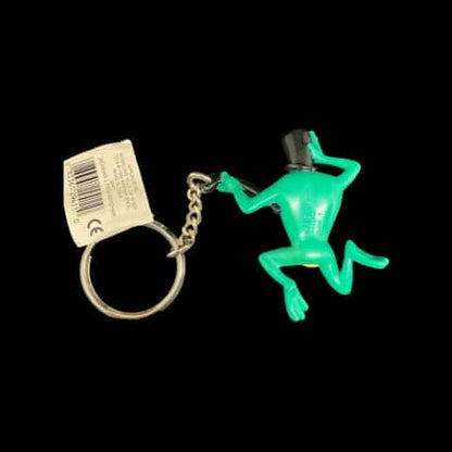 Michigan J Frog Key Chain! 1996 Looney Tunes! Vintage New! - toyscardscomics