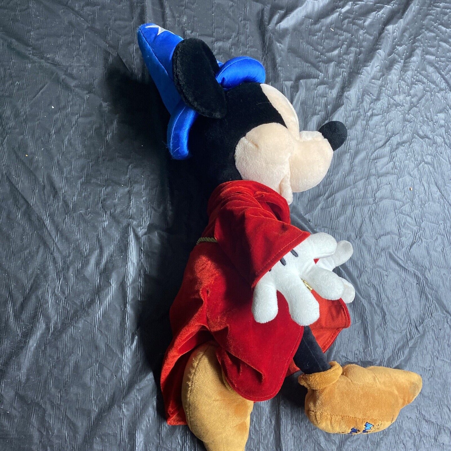 Mickey Mouse Sorcerer 21" Fantasia Plush Walt Disney World Parks - toyscardscomics
