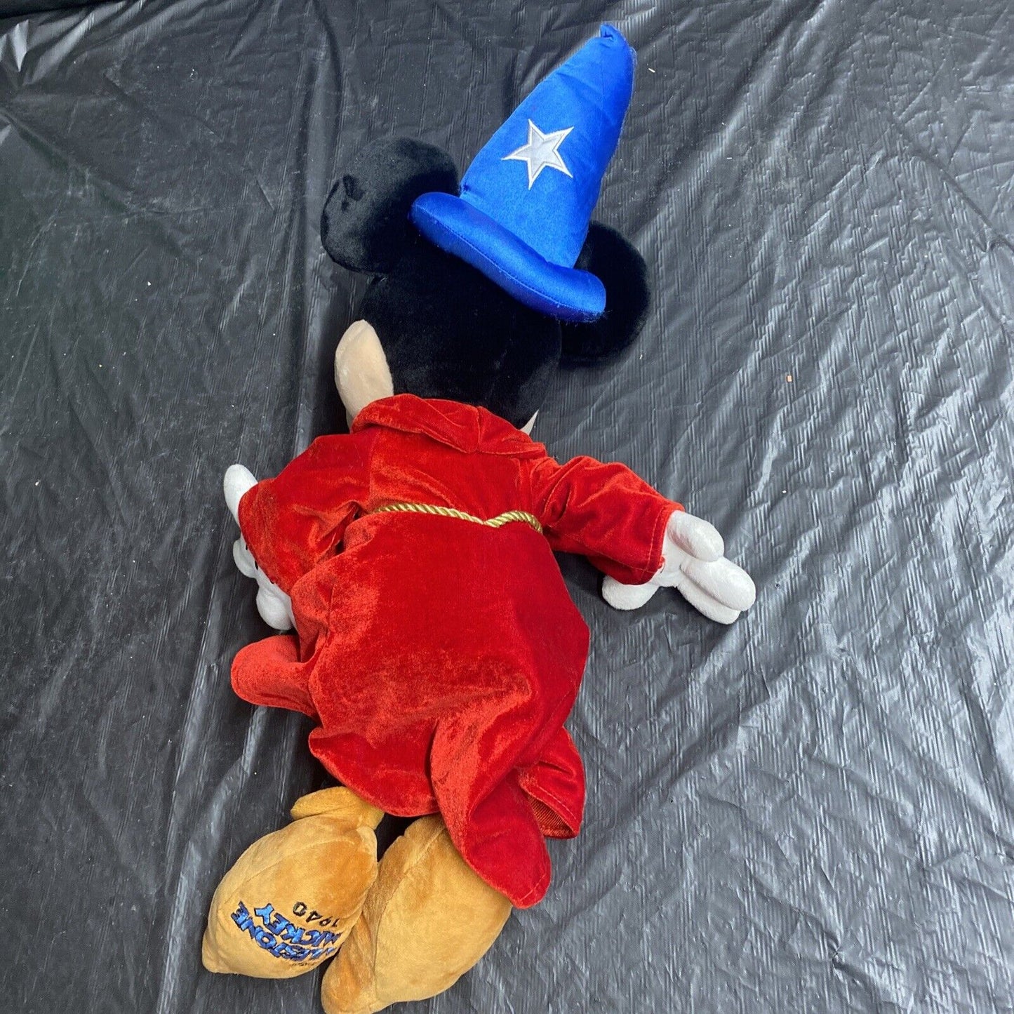Mickey Mouse Sorcerer 21" Fantasia Plush Walt Disney World Parks - toyscardscomics