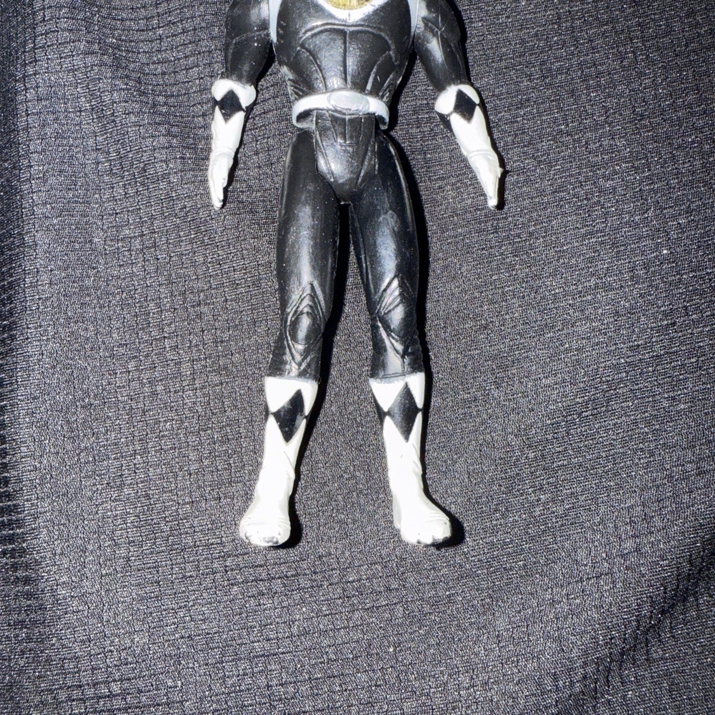 Mighty Morphin Power Rangers 1995 Saban 4" Black Ranger Figure - toyscardscomics