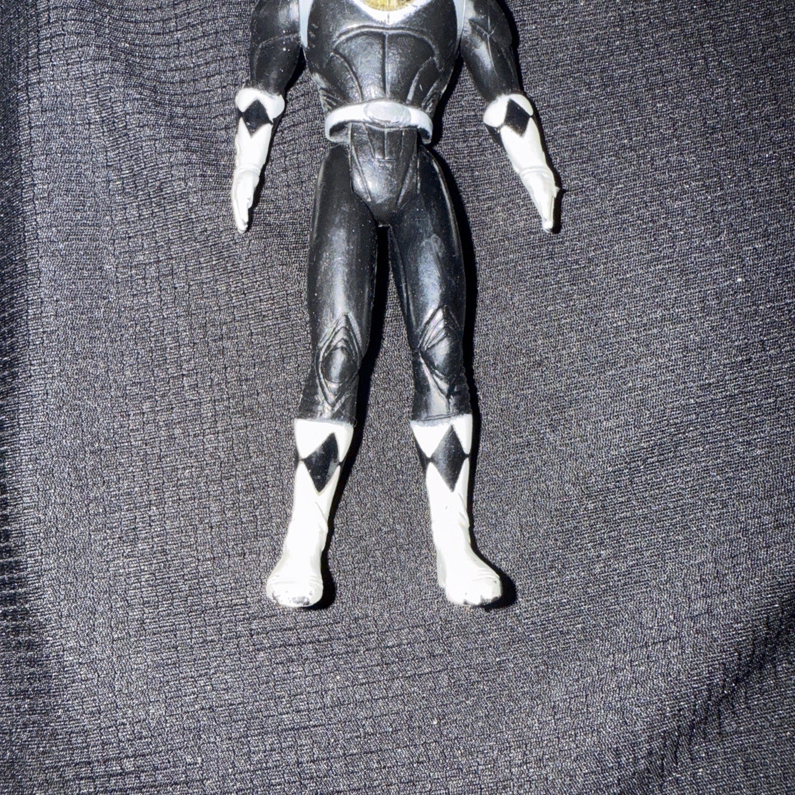 Mighty Morphin Power Rangers 1995 Saban 4" Black Ranger Figure - toyscardscomics