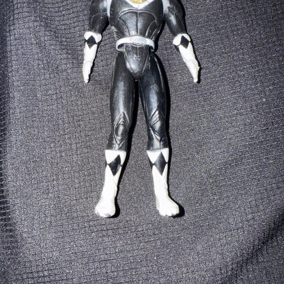 Mighty Morphin Power Rangers 1995 Saban 4" Black Ranger Figure - toyscardscomics