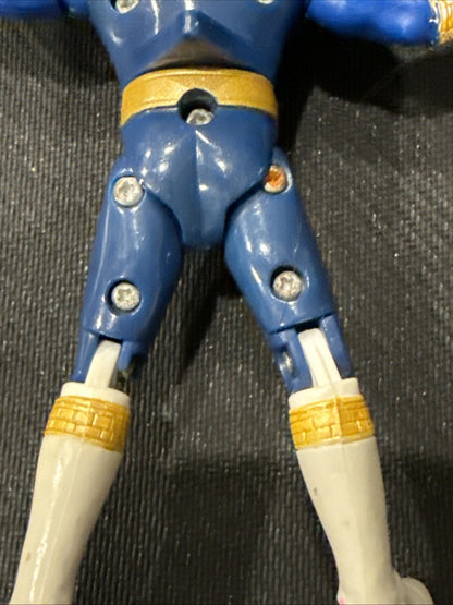 Mighty Morphin Power Rangers 1996 Blue Zeo Ranger lll 5" Bandai - toyscardscomics