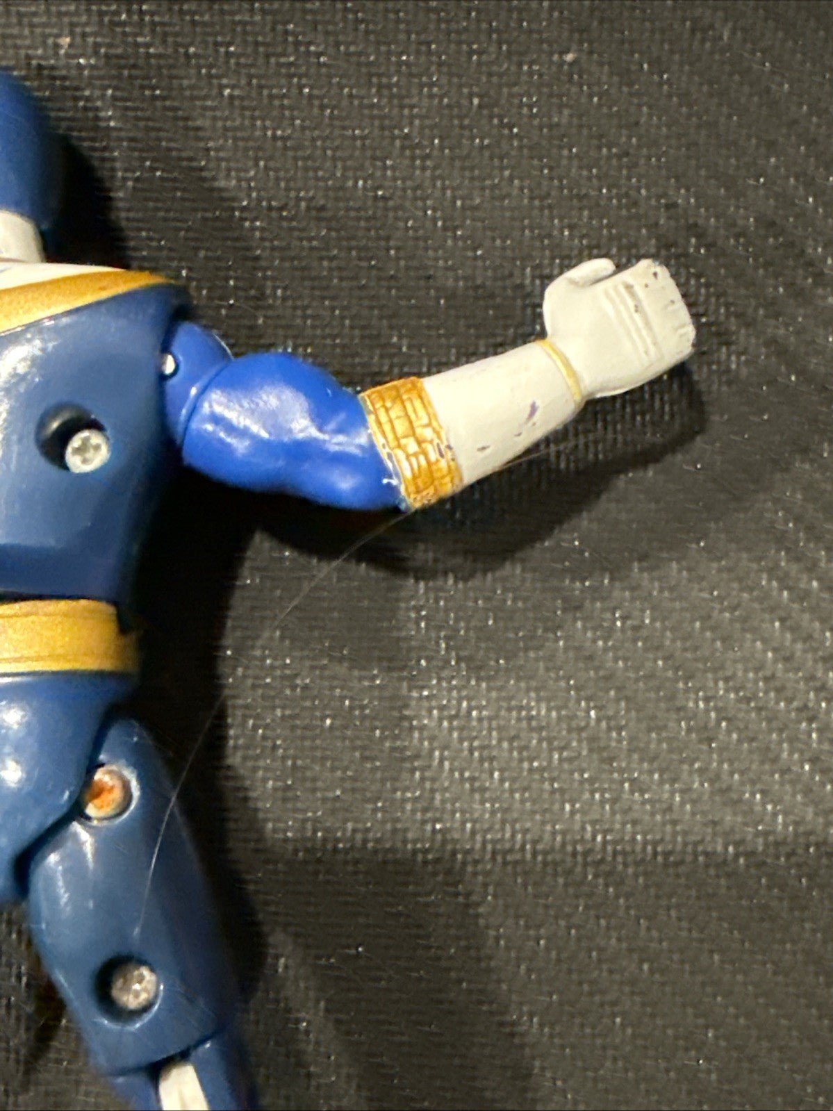 Mighty Morphin Power Rangers 1996 Blue Zeo Ranger lll 5" Bandai - toyscardscomics