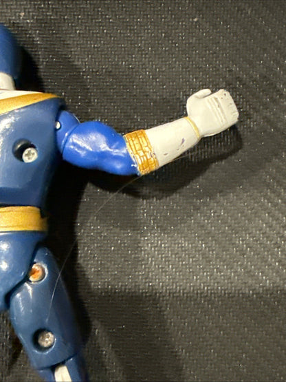 Mighty Morphin Power Rangers 1996 Blue Zeo Ranger lll 5" Bandai - toyscardscomics