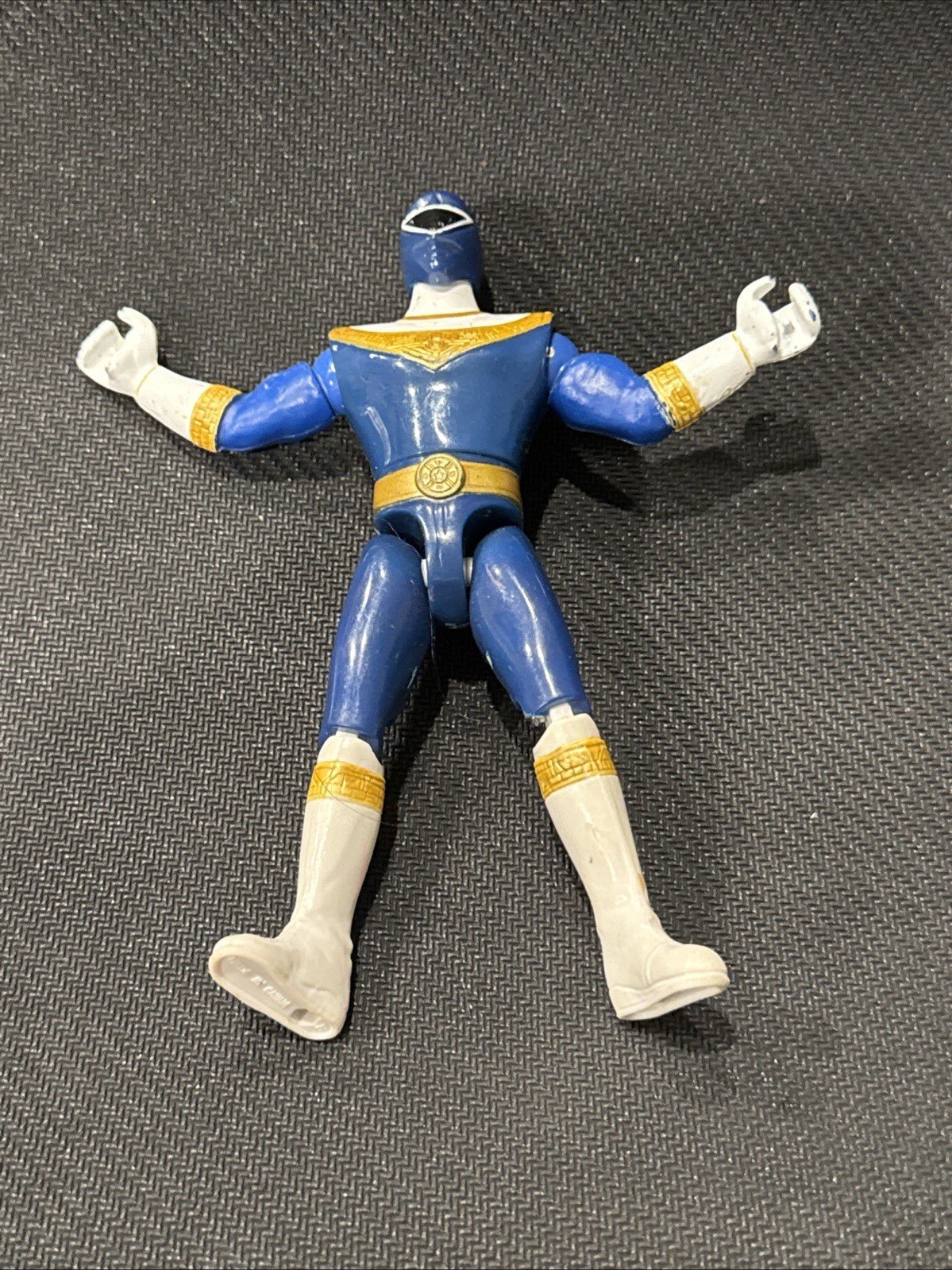 Mighty Morphin Power Rangers 1996 Blue Zeo Ranger lll 5" Bandai - toyscardscomics