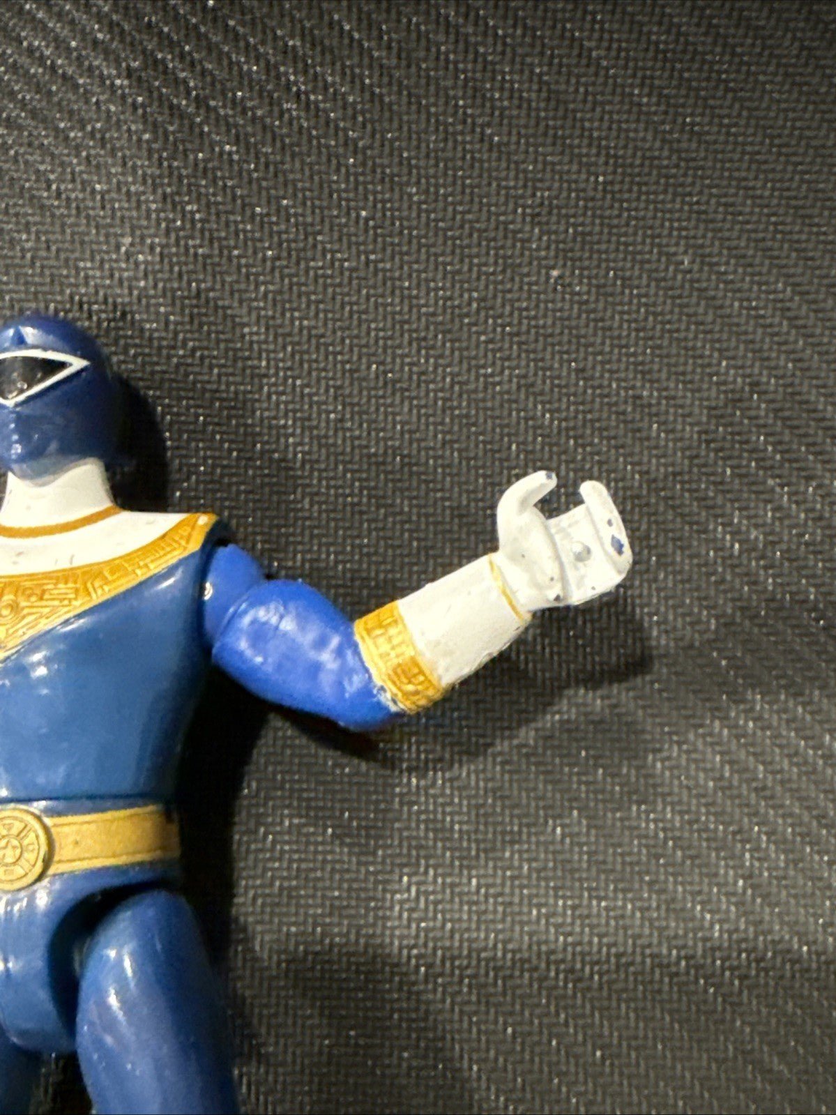 Mighty Morphin Power Rangers 1996 Blue Zeo Ranger lll 5" Bandai - toyscardscomics