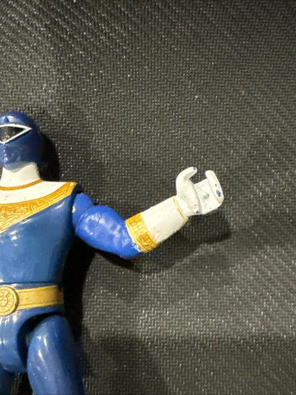 Mighty Morphin Power Rangers 1996 Blue Zeo Ranger lll 5" Bandai - toyscardscomics