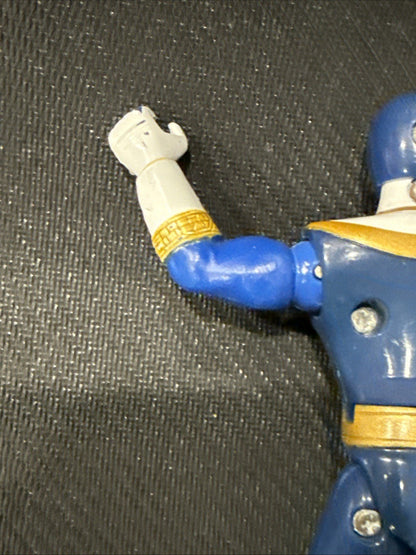 Mighty Morphin Power Rangers 1996 Blue Zeo Ranger lll 5" Bandai - toyscardscomics