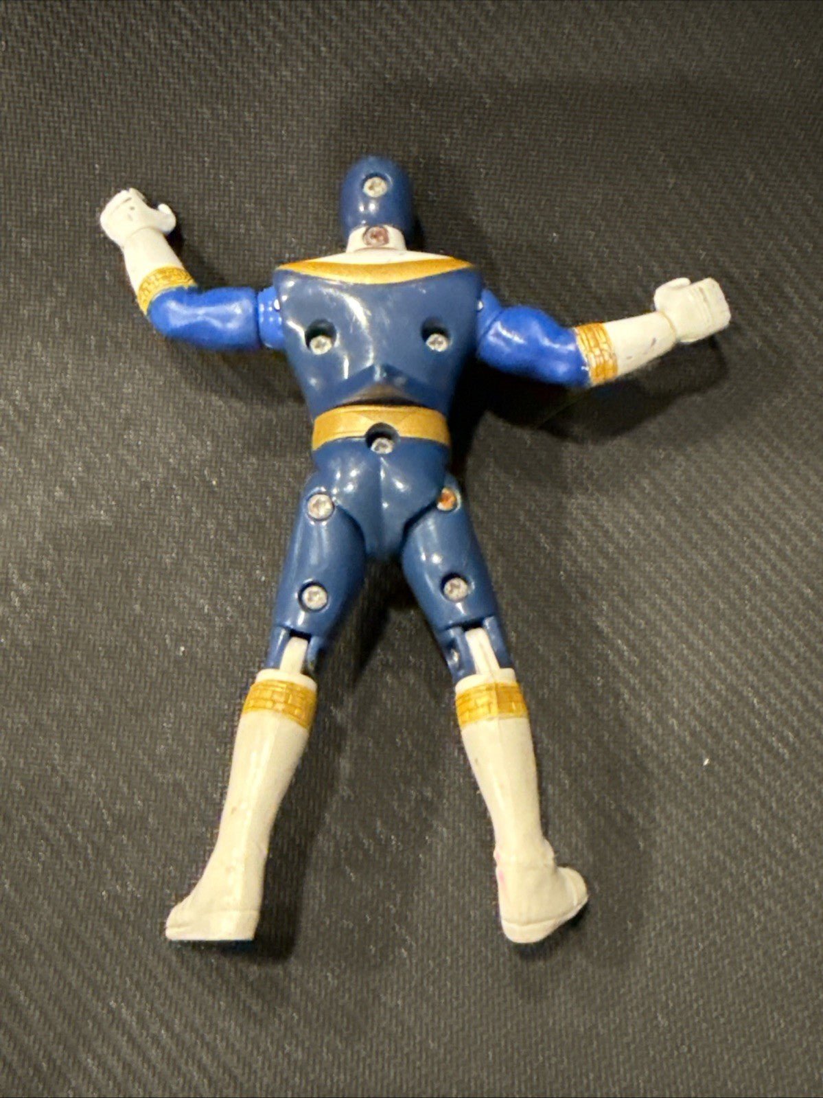 Mighty Morphin Power Rangers 1996 Blue Zeo Ranger lll 5" Bandai - toyscardscomics