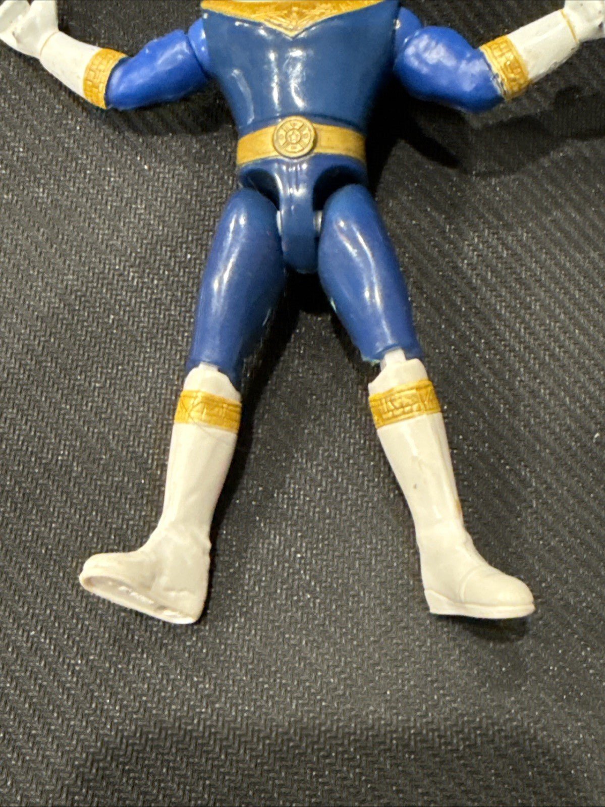 Mighty Morphin Power Rangers 1996 Blue Zeo Ranger lll 5" Bandai - toyscardscomics