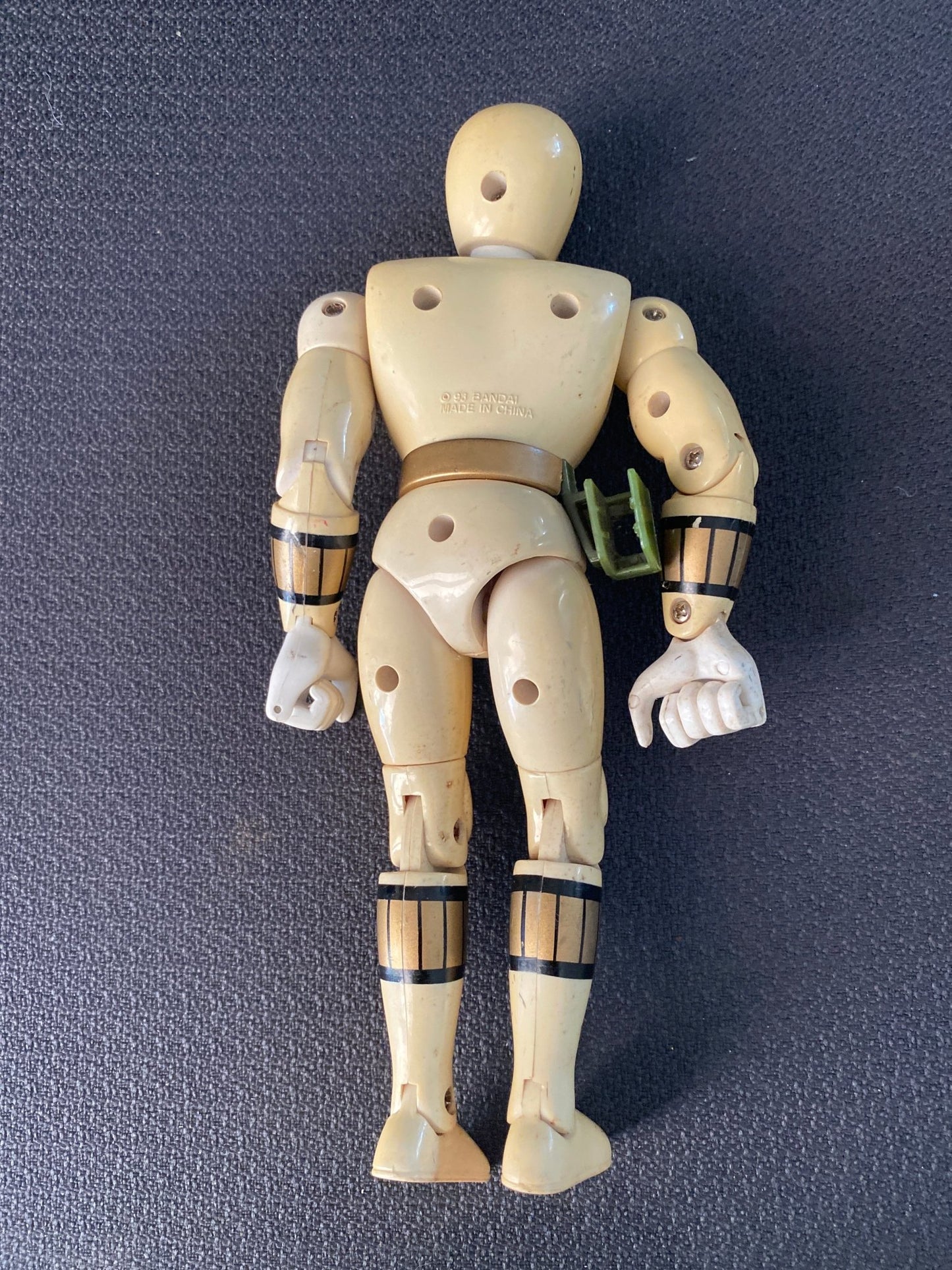 Mighty Morphin Power Rangers 8 inch Figures White Ranger Tommy MMPR 1993 loose head - toyscardscomics