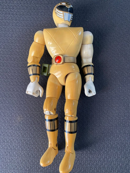 Mighty Morphin Power Rangers 8 inch Figures White Ranger Tommy MMPR 1993 loose head - toyscardscomics