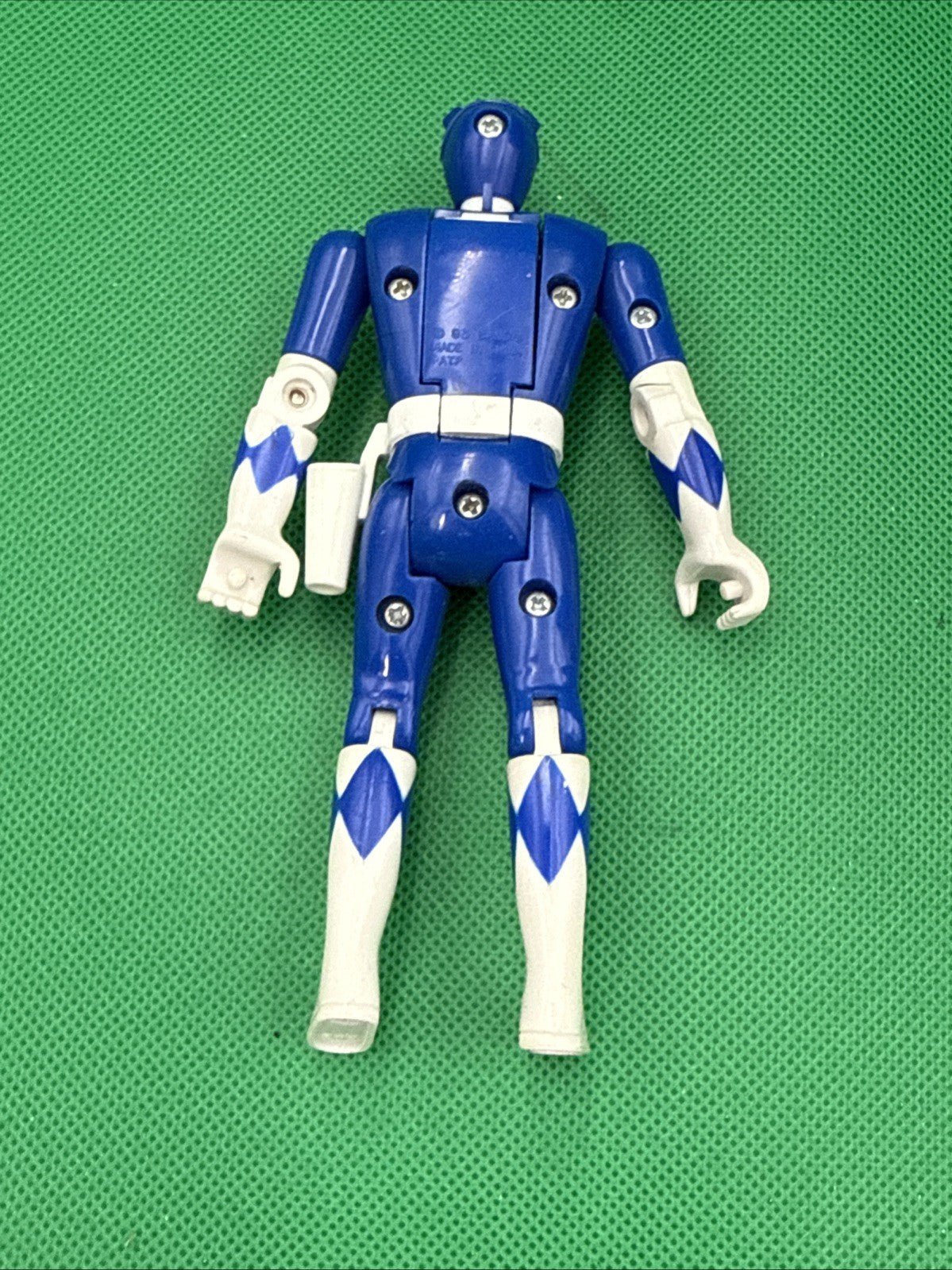 Mighty Morphin Power Rangers Auto Morphin Billy The Blue Ranger Bandai Fliphead - toyscardscomics