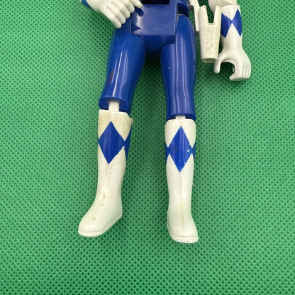 Mighty Morphin Power Rangers Auto Morphin Billy The Blue Ranger Bandai Fliphead - toyscardscomics