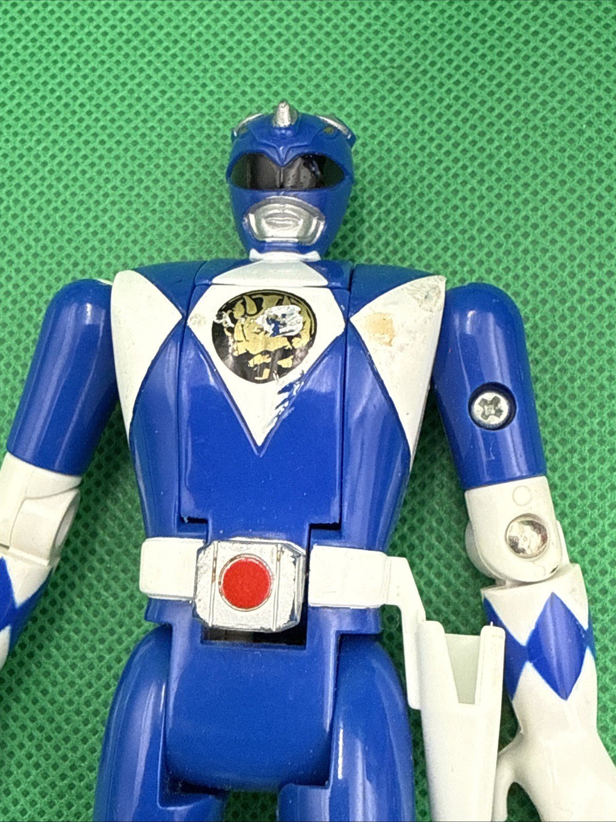 Mighty Morphin Power Rangers Auto Morphin Billy The Blue Ranger Bandai Fliphead - toyscardscomics