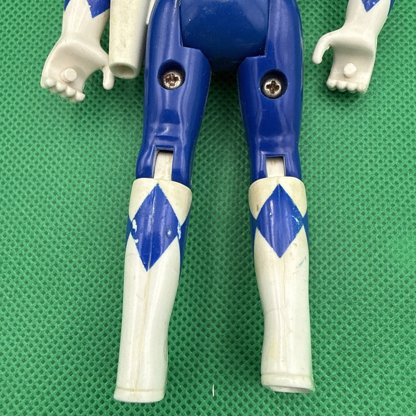 Mighty Morphin Power Rangers Auto Morphin Billy The Blue Ranger Bandai Fliphead - toyscardscomics