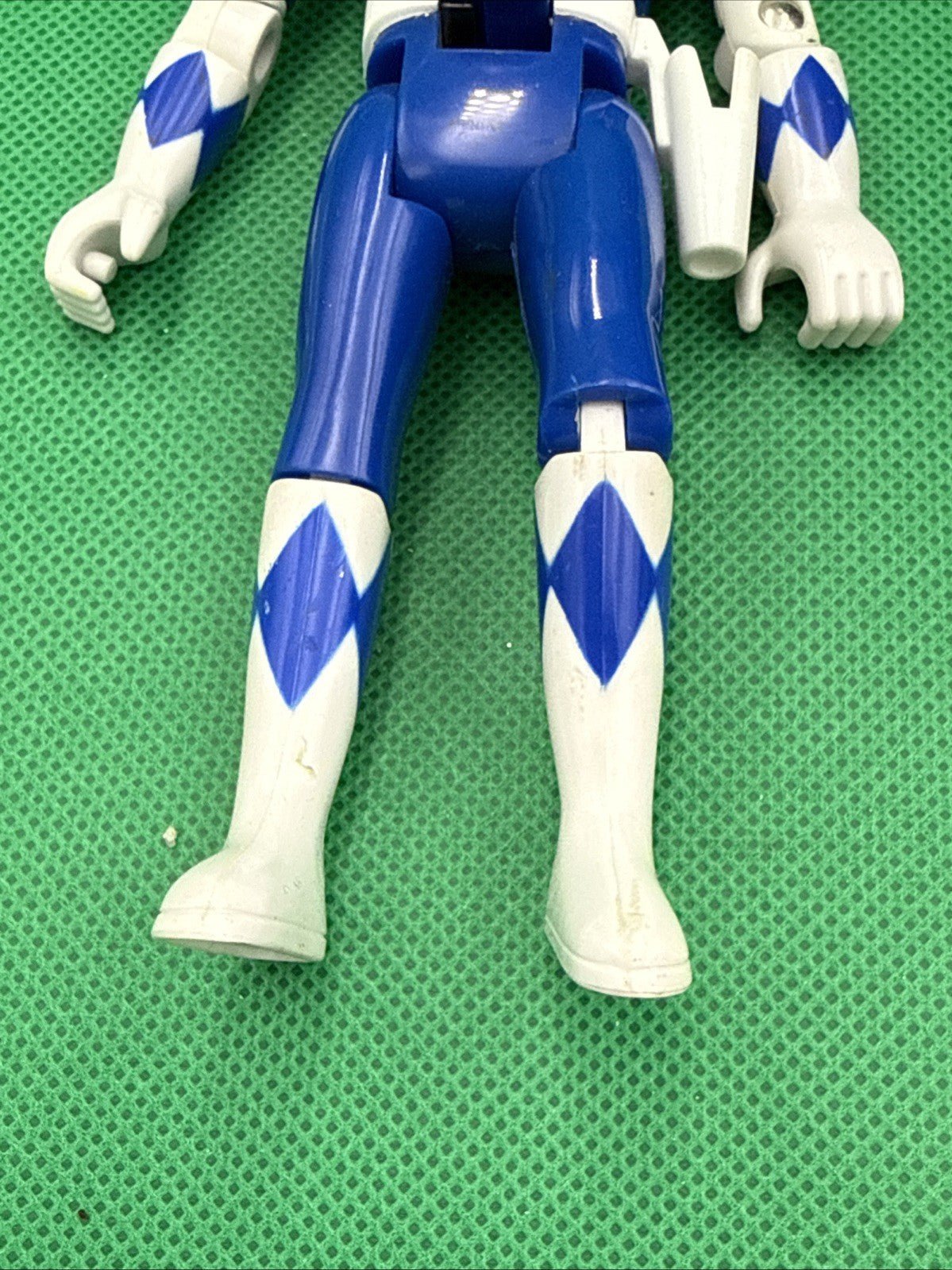 Mighty Morphin Power Rangers Auto Morphin Billy The Blue Ranger Bandai Fliphead - toyscardscomics