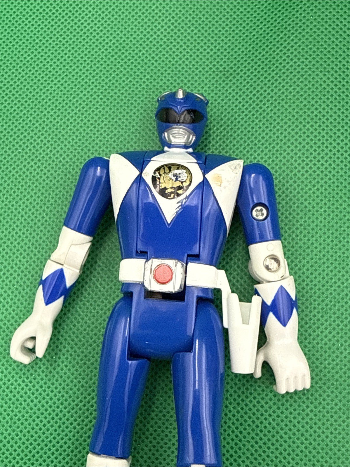 Mighty Morphin Power Rangers Auto Morphin Billy The Blue Ranger Bandai Fliphead - toyscardscomics