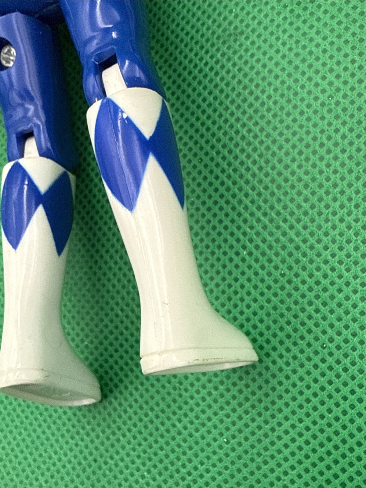 Mighty Morphin Power Rangers Auto Morphin Billy The Blue Ranger Bandai Fliphead - toyscardscomics