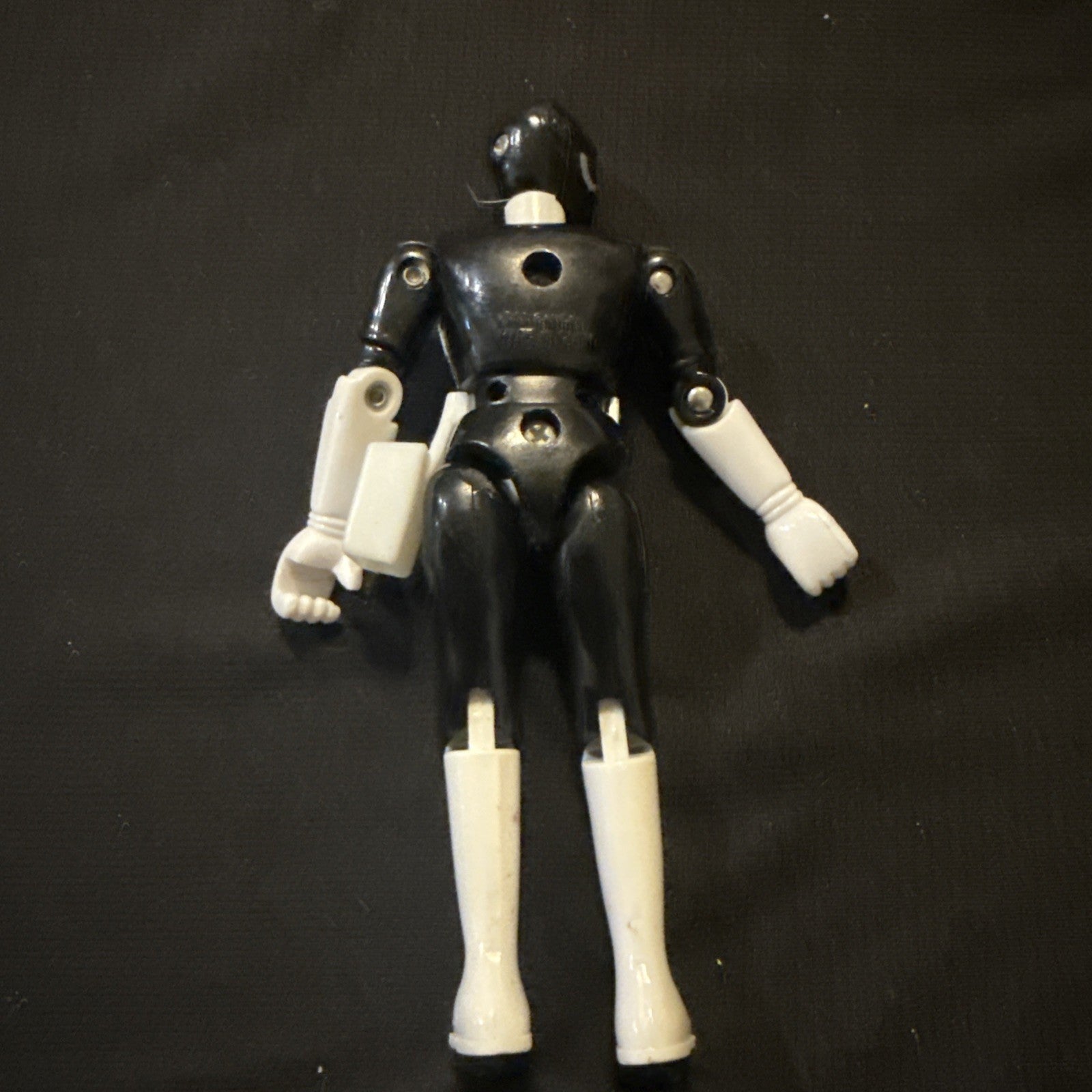 Mighty Morphin Power Rangers Black Ranger 4.75" Action Figure No Weapons - Nice! - toyscardscomics