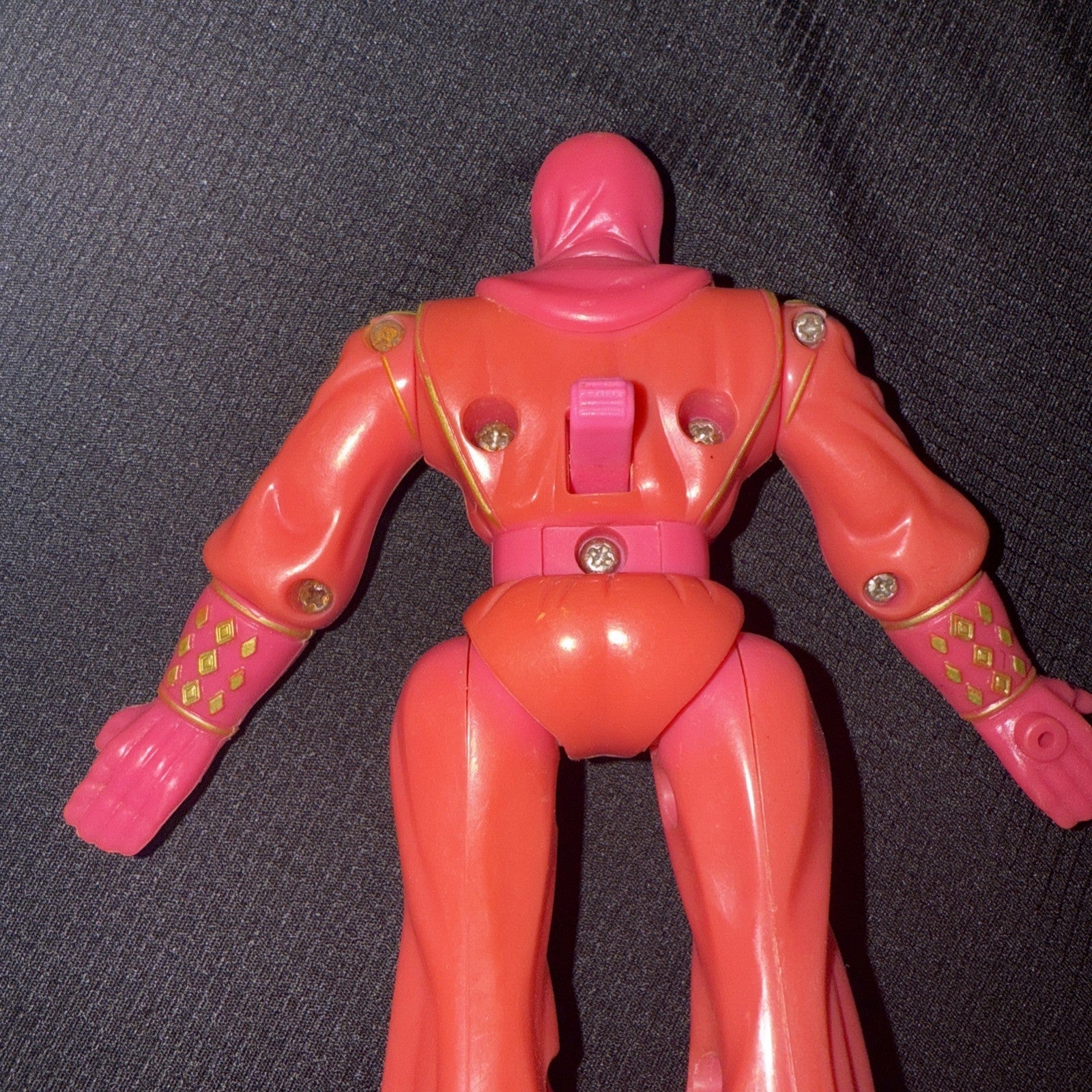 Mighty Morphin Power Rangers Net Launching Pink Ninja Ranger 1995 Bandai MMPR - toyscardscomics