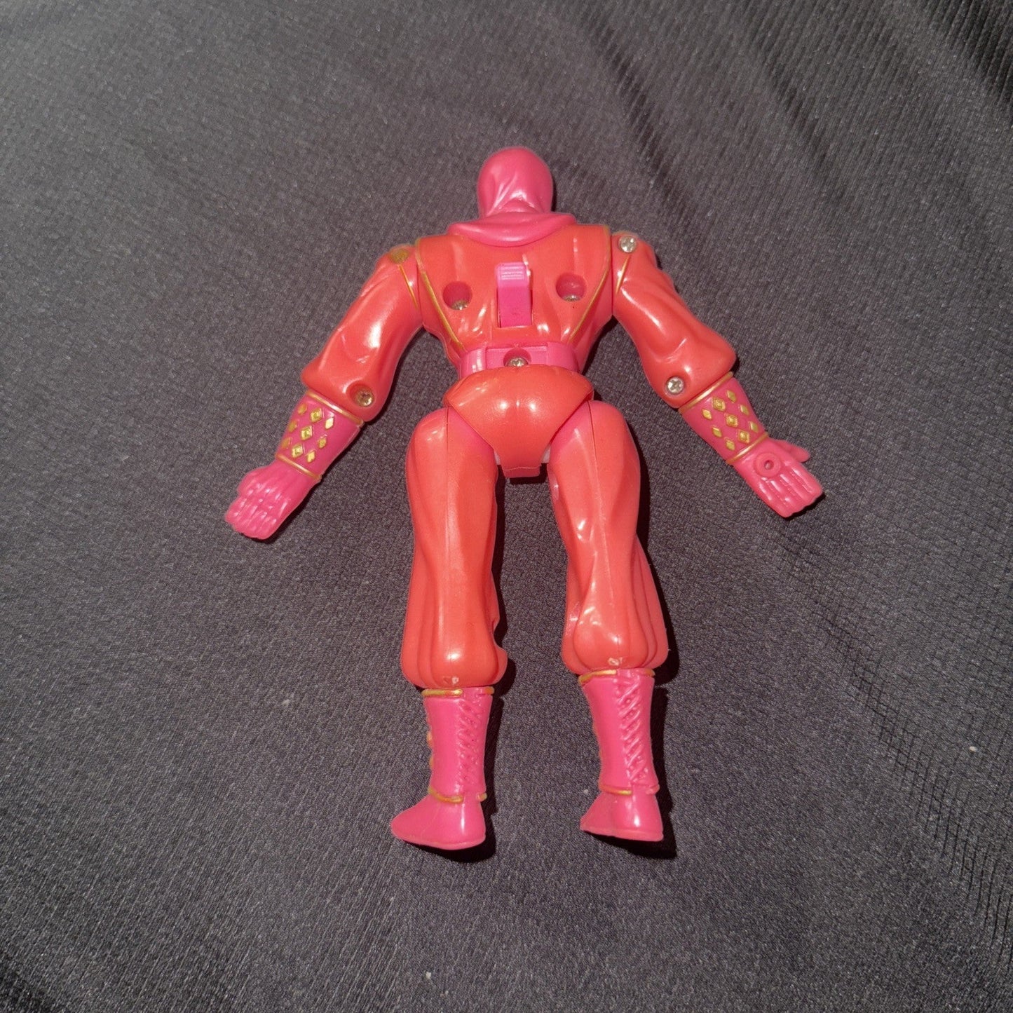 Mighty Morphin Power Rangers Net Launching Pink Ninja Ranger 1995 Bandai MMPR - toyscardscomics