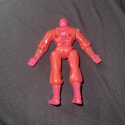 Mighty Morphin Power Rangers Net Launching Pink Ninja Ranger 1995 Bandai MMPR - toyscardscomics