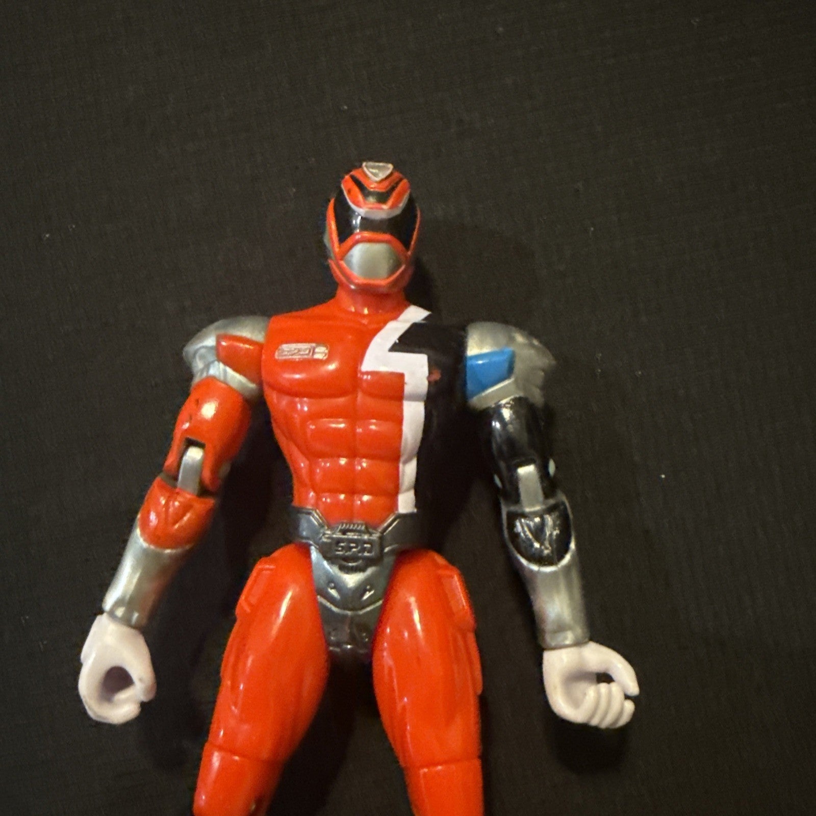 Mighty Morphin Power Rangers SPD Series Full Sized Red Action Figure - Bandai  - toyscardscomics