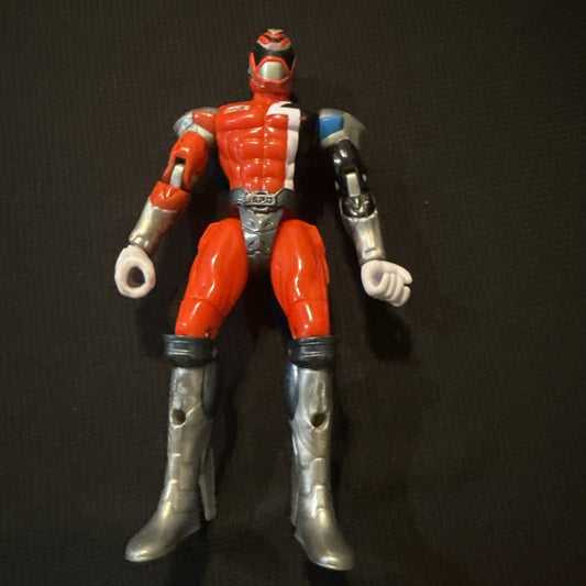Mighty Morphin Power Rangers SPD Series Full Sized Red Action Figure - Bandai  - toyscardscomics
