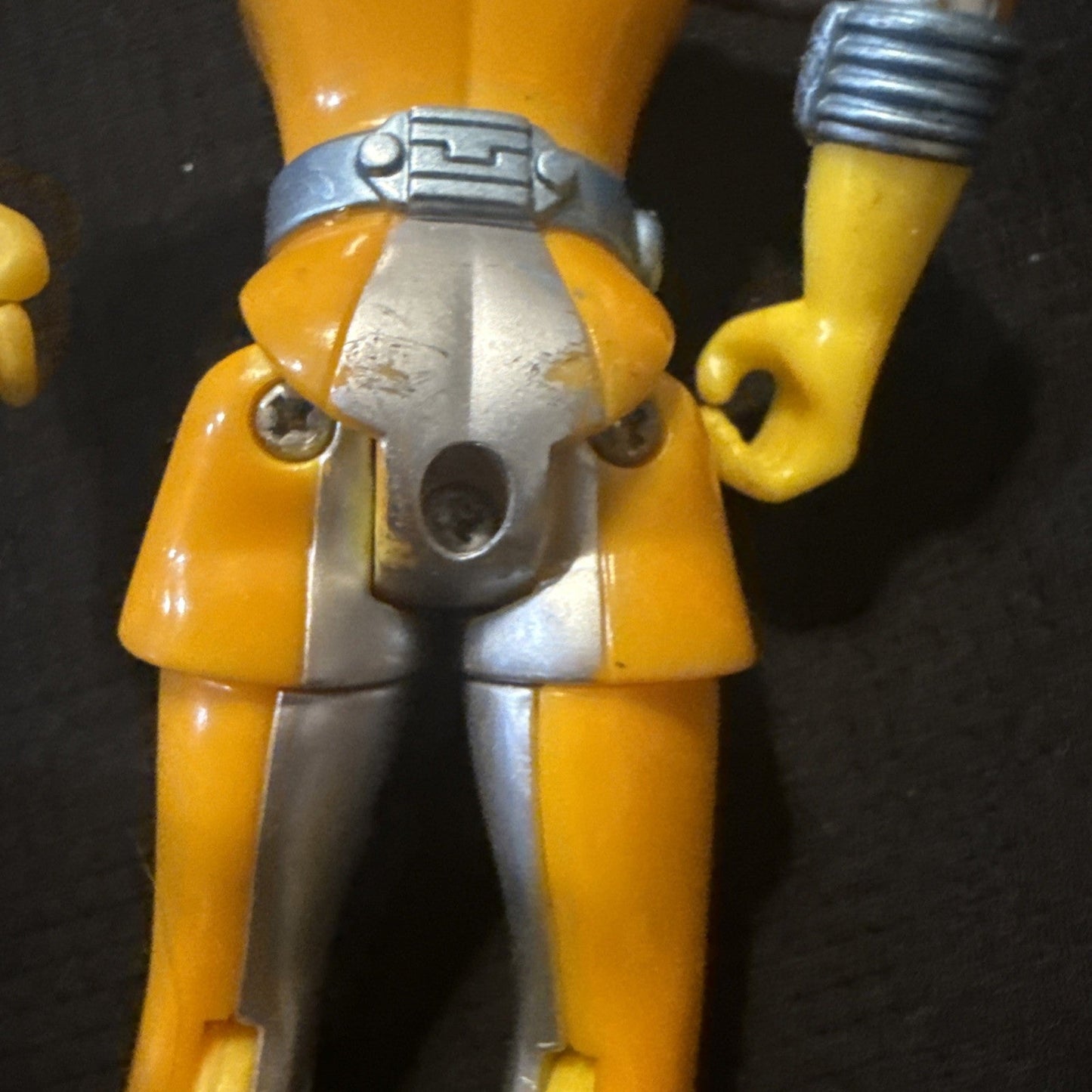 Mighty Morphin Power Rangers Special Edition Metallic Head Flip Blue 1993 - toyscardscomics