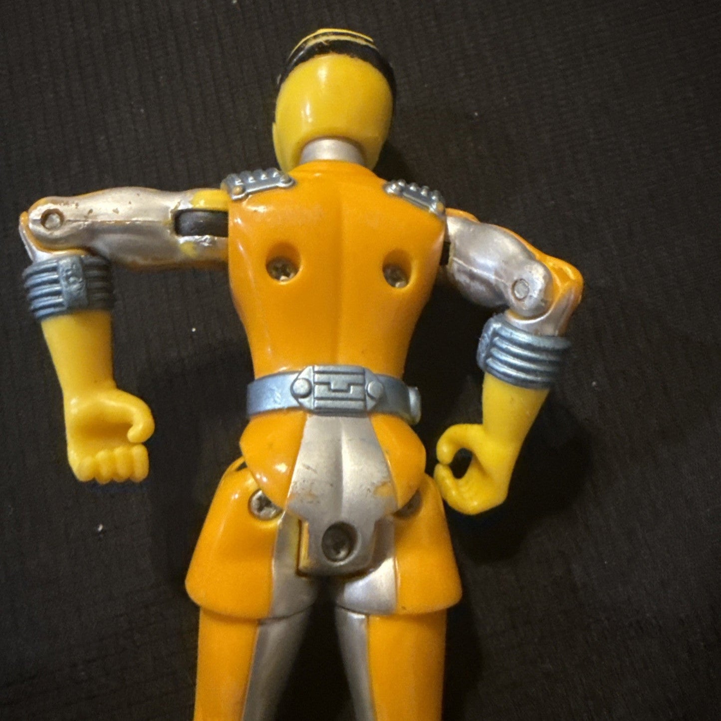 Mighty Morphin Power Rangers Special Edition Metallic Head Flip Blue 1993 - toyscardscomics