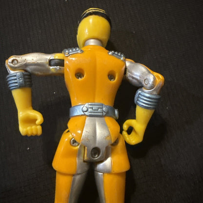 Mighty Morphin Power Rangers Special Edition Metallic Head Flip Blue 1993 - toyscardscomics