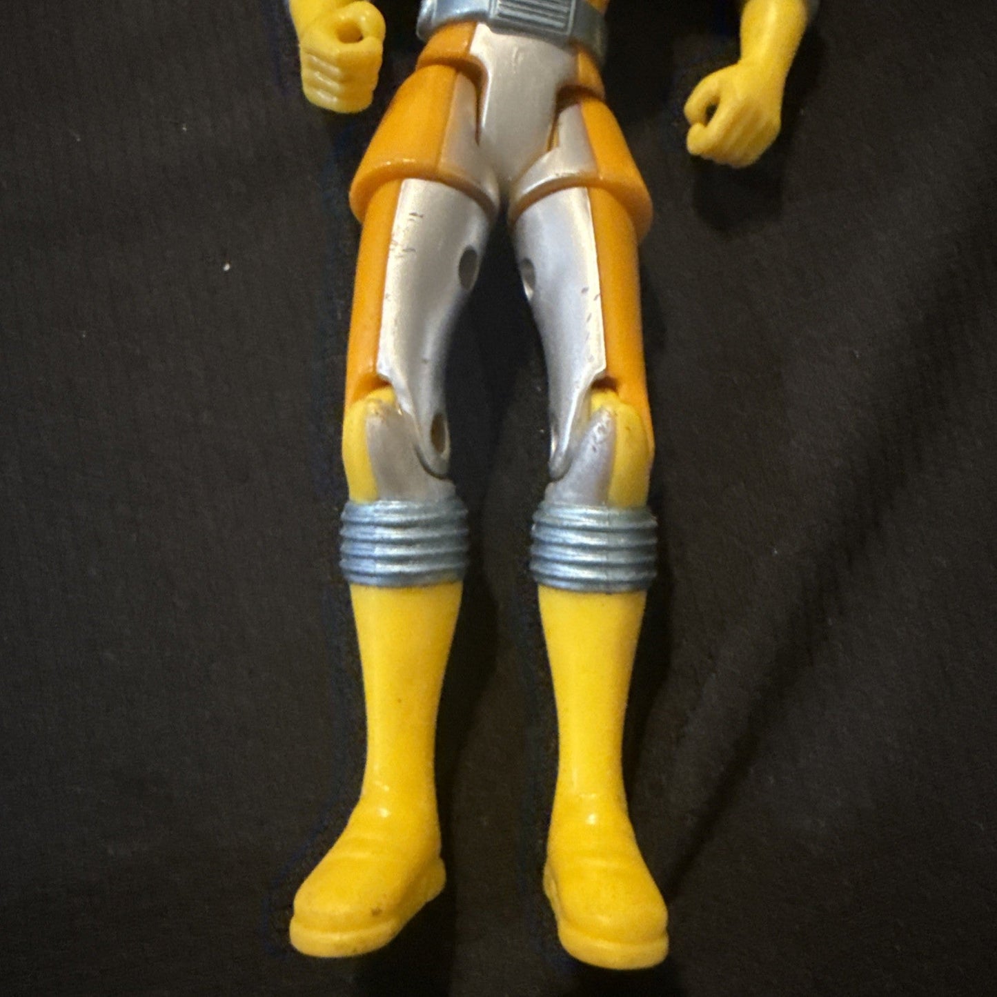 Mighty Morphin Power Rangers Special Edition Metallic Head Flip Blue 1993 - toyscardscomics