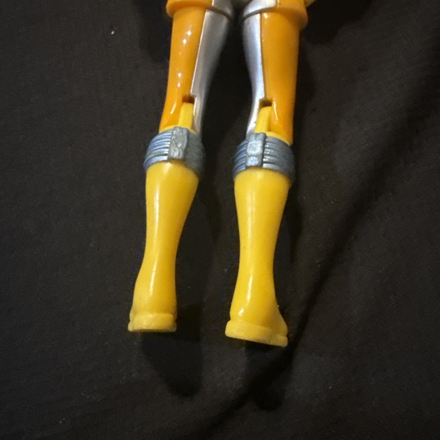 Mighty Morphin Power Rangers Special Edition Metallic Head Flip Blue 1993 - toyscardscomics