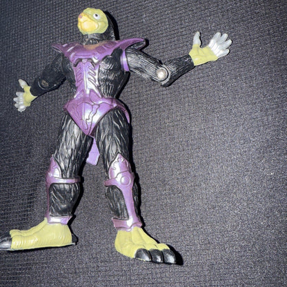 Mighty Morphin Power Rangers Tengu Alien Warrior 1995 Action Figure Toy - toyscardscomics