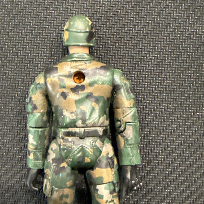 Military Action Figure Green Camo - toyscardscomics