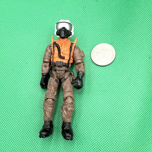 Military Character Figurine Army 2005 Pilot Airplane Vintage LANARD N6304 - toyscardscomics