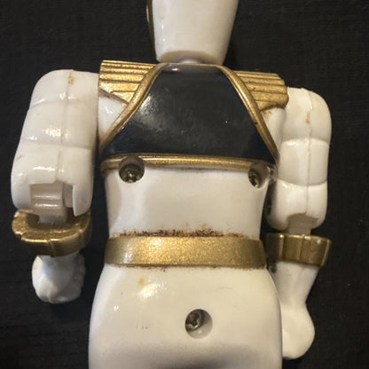 MMPR Power Punch Out White Ranger Mighty Morphin Power Ranger - toyscardscomics