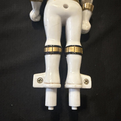 MMPR Power Punch Out White Ranger Mighty Morphin Power Ranger - toyscardscomics