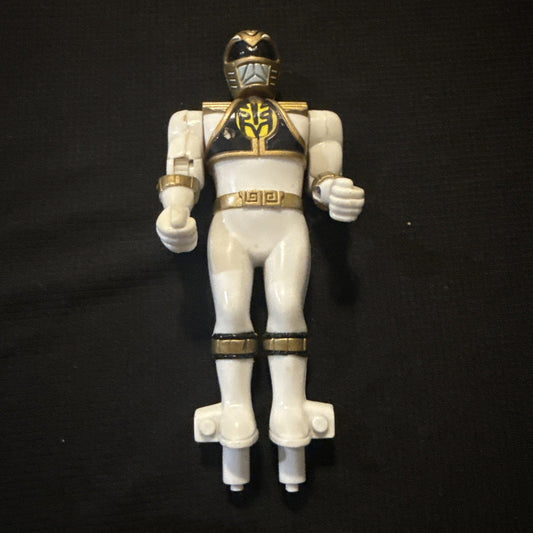 MMPR Power Punch Out White Ranger Mighty Morphin Power Ranger - toyscardscomics